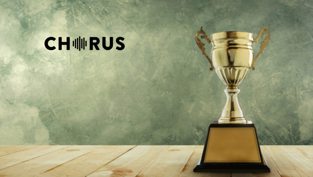 Chorus.ai Named Finalist in 2019 AI Excellence Awards