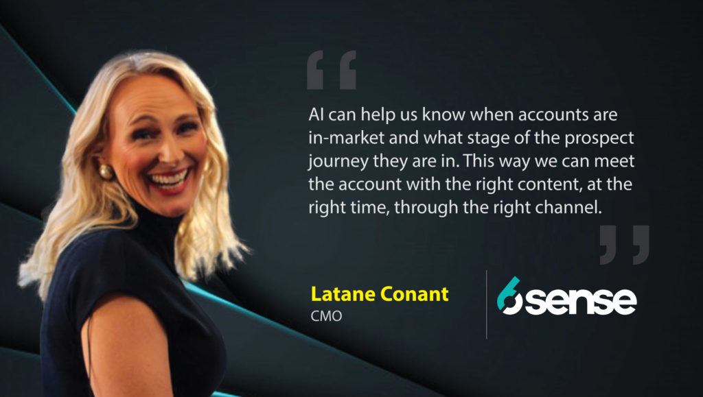 -Latane Conant, CMO At 6sense