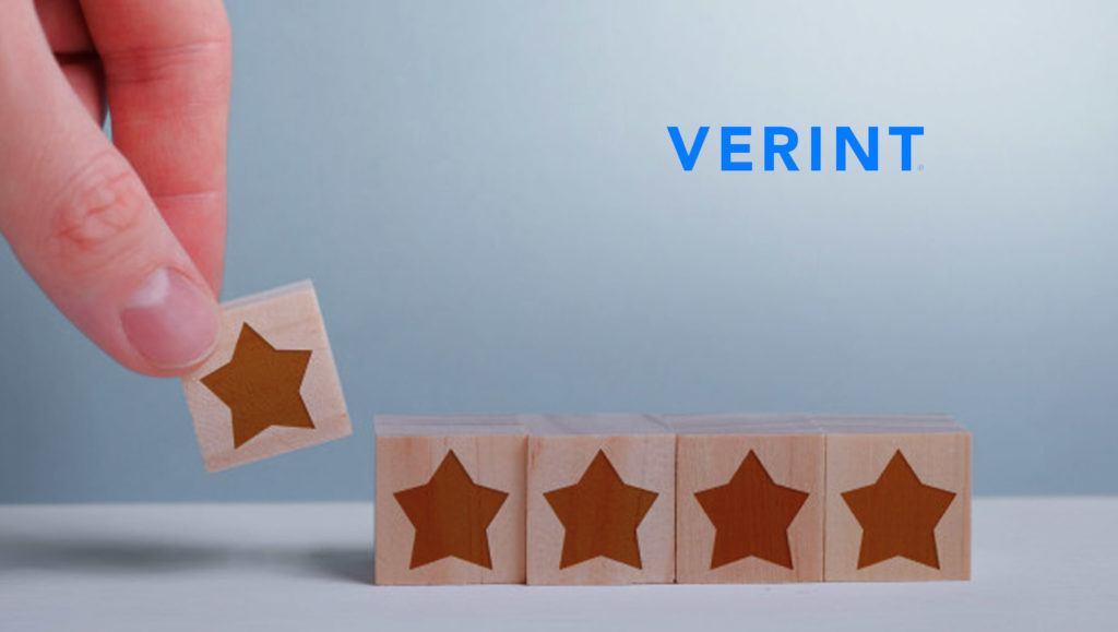 Verint Intelligent Virtual Assistant Solution Receives Highest Ratings from Opus Research for Third Consecutive Year