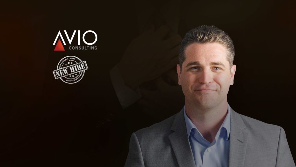 AVIO Consulting Appoints New VP Of Sales And Marketing