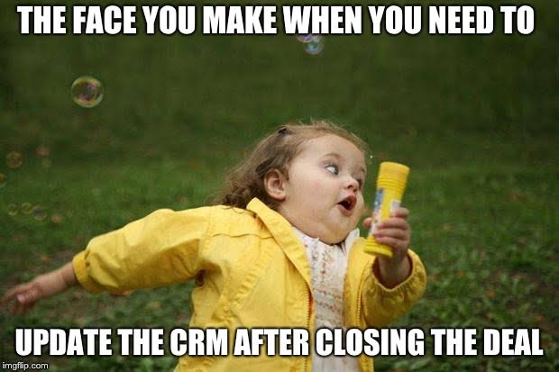 SalesTech humor - CRM