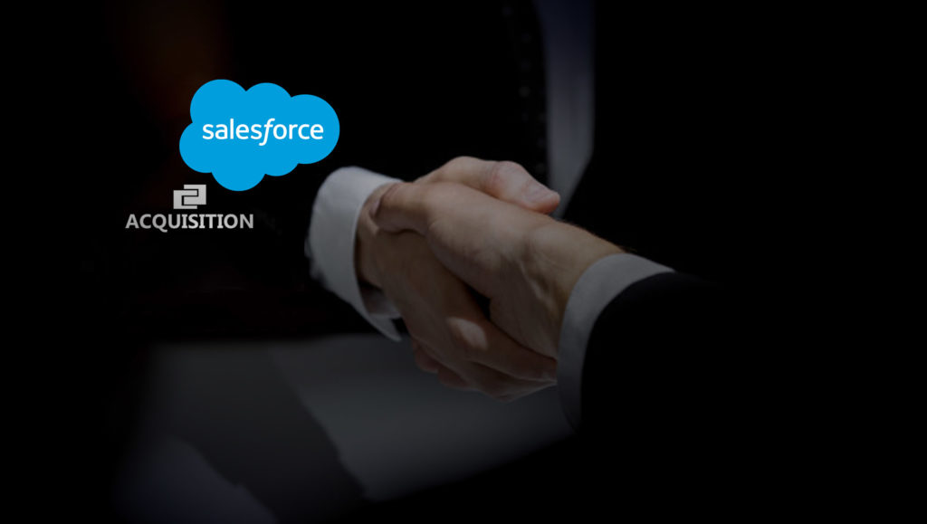 Salesforce Acquires Evergage, Will Use Personalization to Enhance Customer Data and Deliver More Relevant Experiences