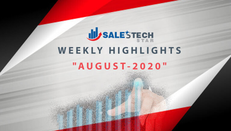 SalesTech Highlights Of The Week: 10-August-2020: Featuring News From SugarCRM, Drift, 6Sense, SEMrush And More…