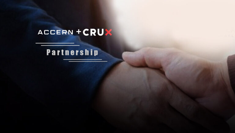 Accern Announces Strategic Data Partnership with Crux Informatics