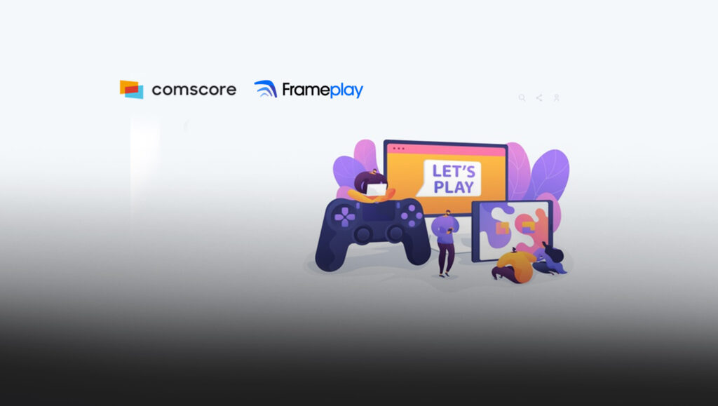 Comscore and Frameplay Launch Brand Lift Survey Series to Better Understand Intrinsic In-Game Advertising Performance