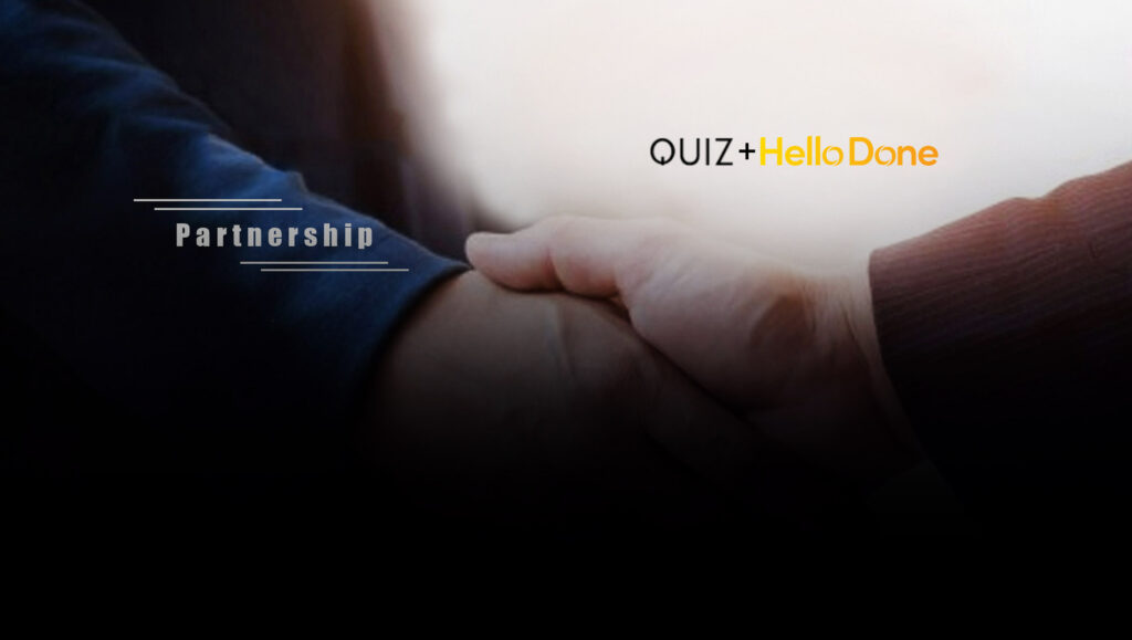 QUIZ Partners with HelloDone for Enhanced Online Order Support