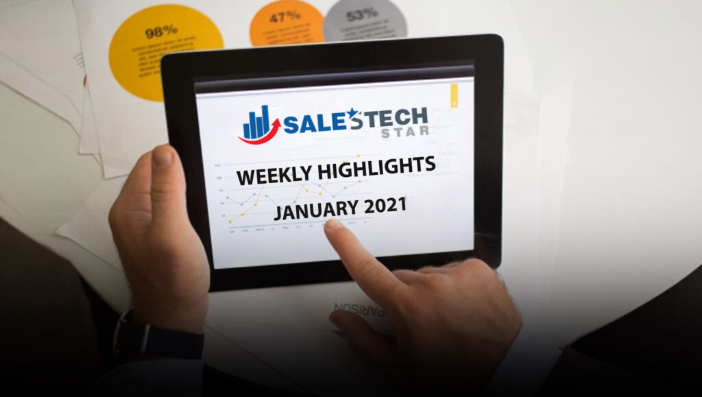 Sales Technology Highlights of The Week: 04-January-2021: Featuring Mastercard, FedEx, MediaFly, Outbrain and more!