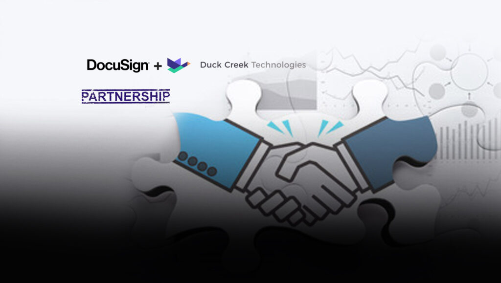 DocuSign Joins Duck Creek Partner Ecosystem to Digitally Transform Producer Onboarding and Contracting