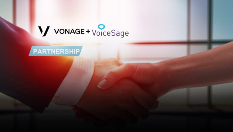 Vonage Partners with VoiceSage to Help Businesses Transform Customer Engagement with Rich Media Messaging