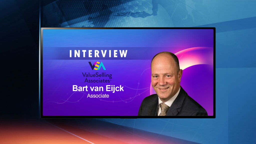 SalesTechStar Interview with Bart van Eijck, Associate at Value Selling