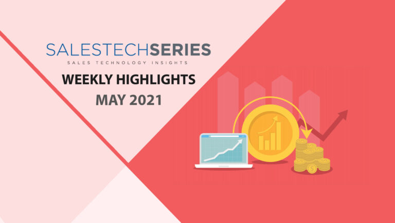 Sales Technology Highlights of The Week: 17th May-2021: Featuring Xactly, Talkdesk, SugarCRM and more!