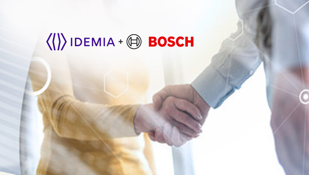 IDEMIA Announces a Global Partnership With Bosch Building Technologies to Tap the $1bn Biometric Access Control Market