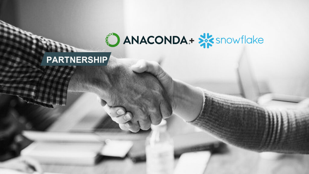 Anaconda Announces Partnership with Snowflake to Bring Open-Source Python Innovation to the Data Cloud