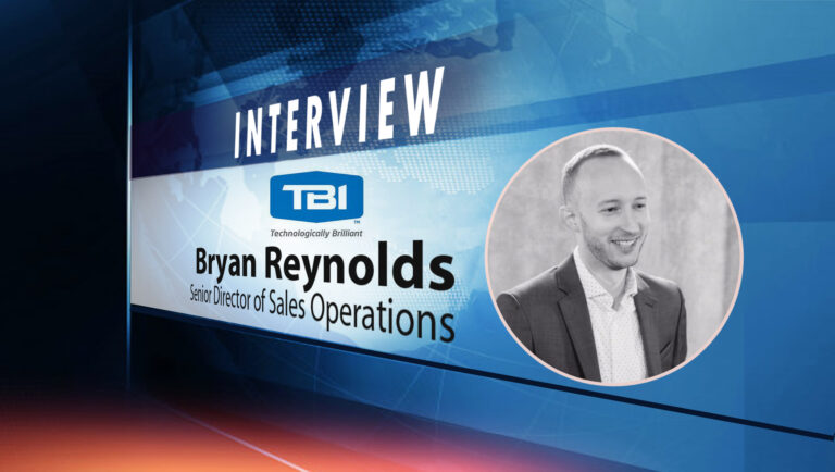 SalesTechStar Interview with Bryan Reynolds, Senior Director of Sales Operations at TBI