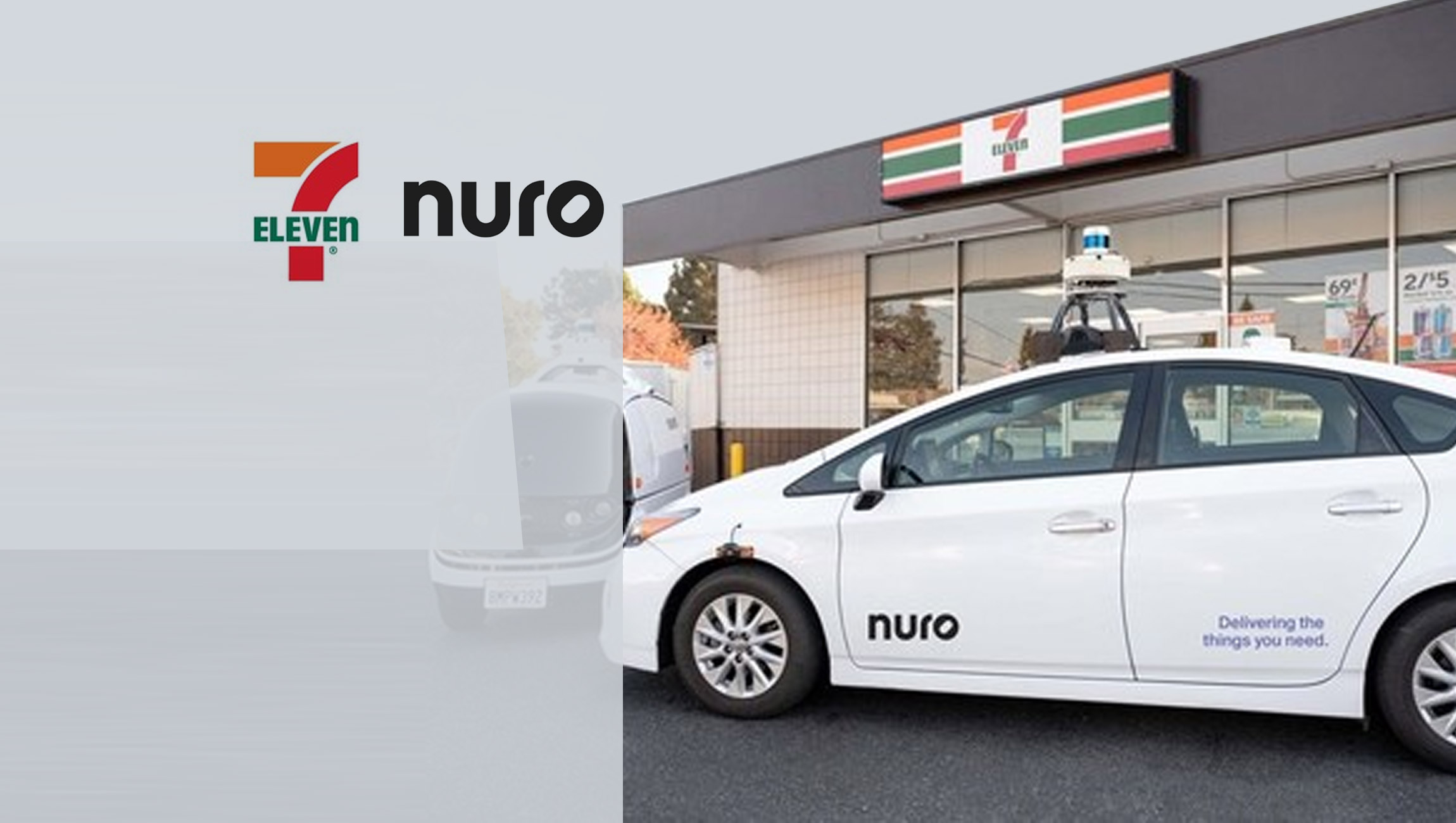 Nuro, 7-Eleven launch California autonomous delivery service with