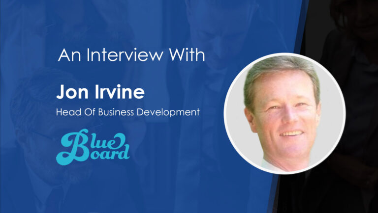 SalesTechStar Interview with Jon Irvine, Head of Business Development at Blueboard