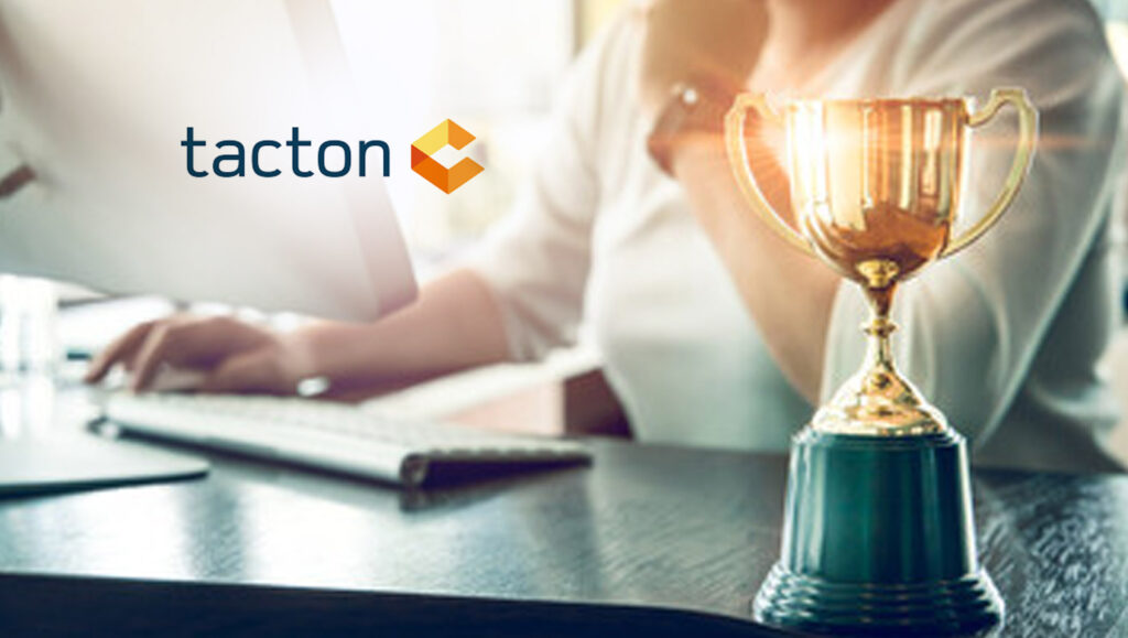 Tacton Awarded “Data Solution of the Year – Industrial” in Third Annual Data Breakthrough Awards