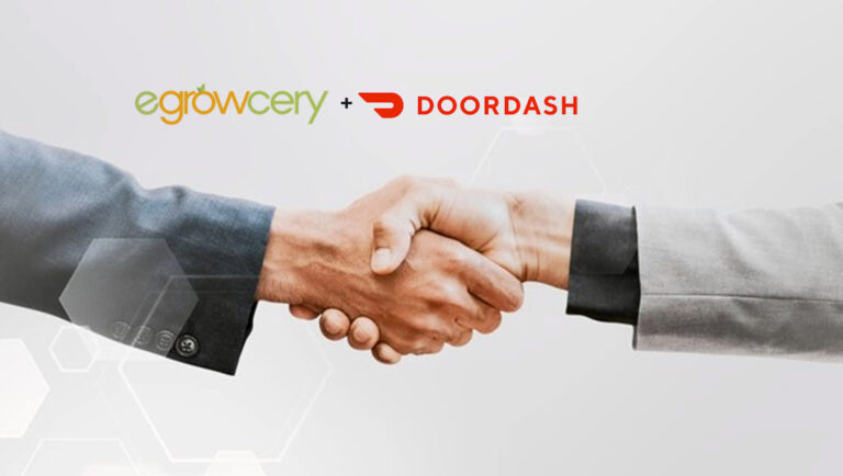 eGrowcery and DoorDash Partner To Provide On-Demand Delivery for Supermarkets and Other Retailers