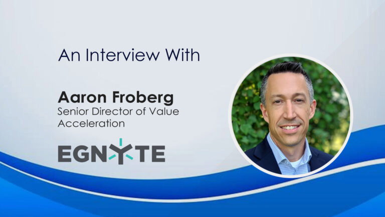 SalesTechStar Interview with Aaron Froberg, Senior Director of Value Acceleration at  Egnyte