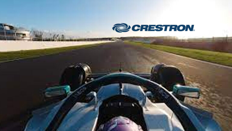 Crestron Partners with Mercedes-AMG Petronas Formula One Team as North American Regional Partner for 2022 Season