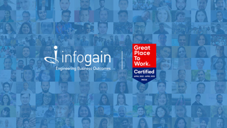 Infogain Earns Great Place to Work Certification™