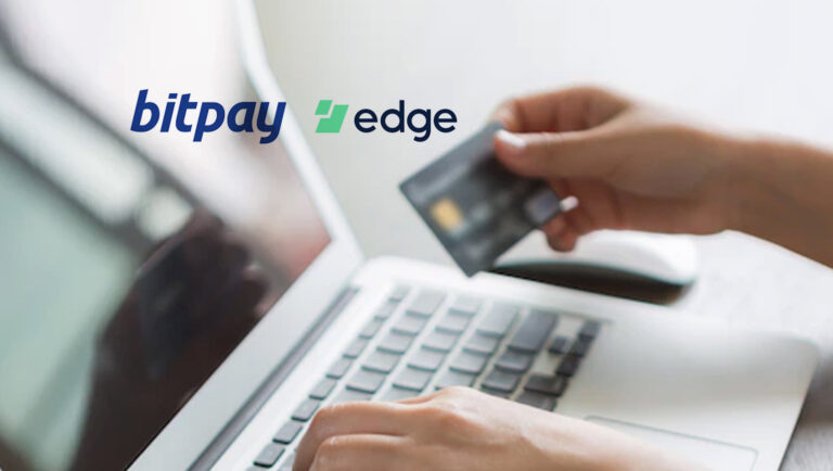 Edge Integrates BitPay Protocol to Enable Error-Free Spending Online and at Point of Sale