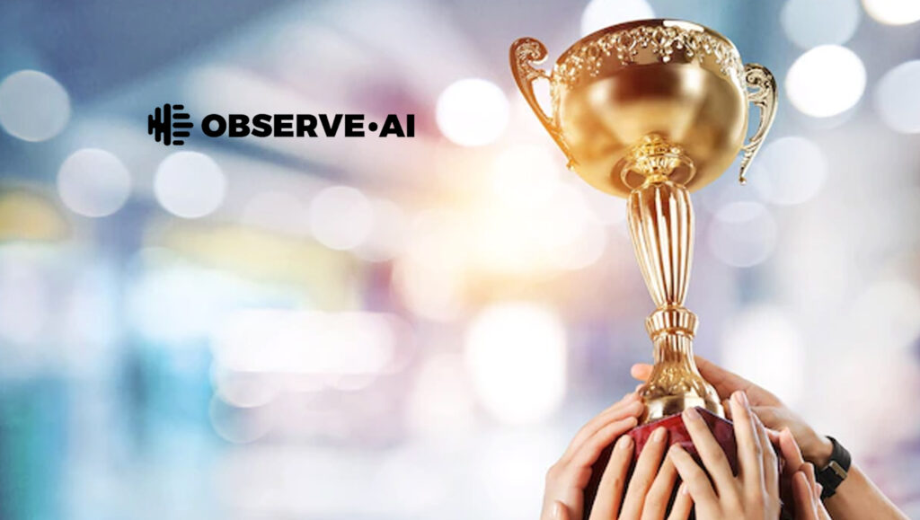 Observe.AI Named Automation Solution of the Year at CCW Excellence Awards 2022