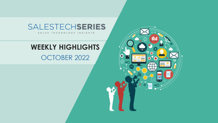 SalesTechStar’s Sales Technology Highlights of The Week: Featuring Pega, VERB, Mediafly and more…