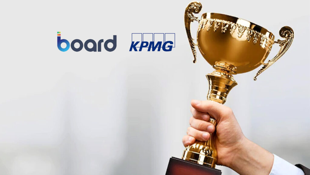 Board Customer KPMG Wins Ventana Research Digital Leadership Award for the Office of Revenue