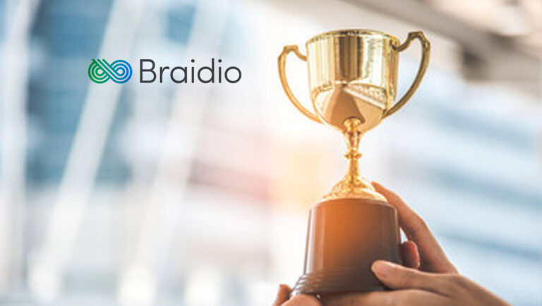 Braidio Wins Silver in the 2022 Brandon Hall Group Excellence in Technology Awards