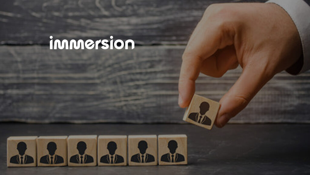 Immersion Corporation Announces Management Changes