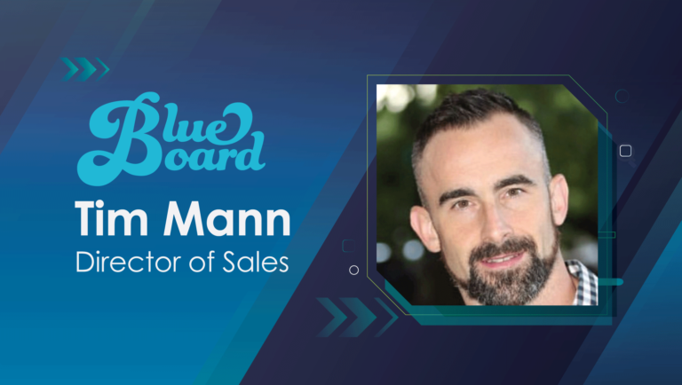 SalesTechStar Interview with Tim Mann, Director of Sales at Blueboard