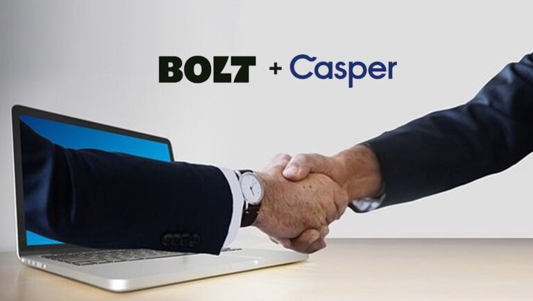 Bolt Partners with Casper to Offer Shoppers Streamlined, Frictionless Checkout