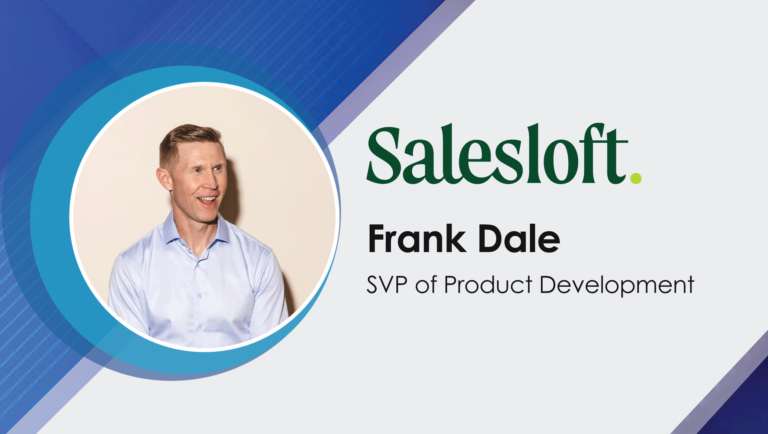 SalesTechStar Interview with Frank Dale, SVP of Product Development at Salesloft