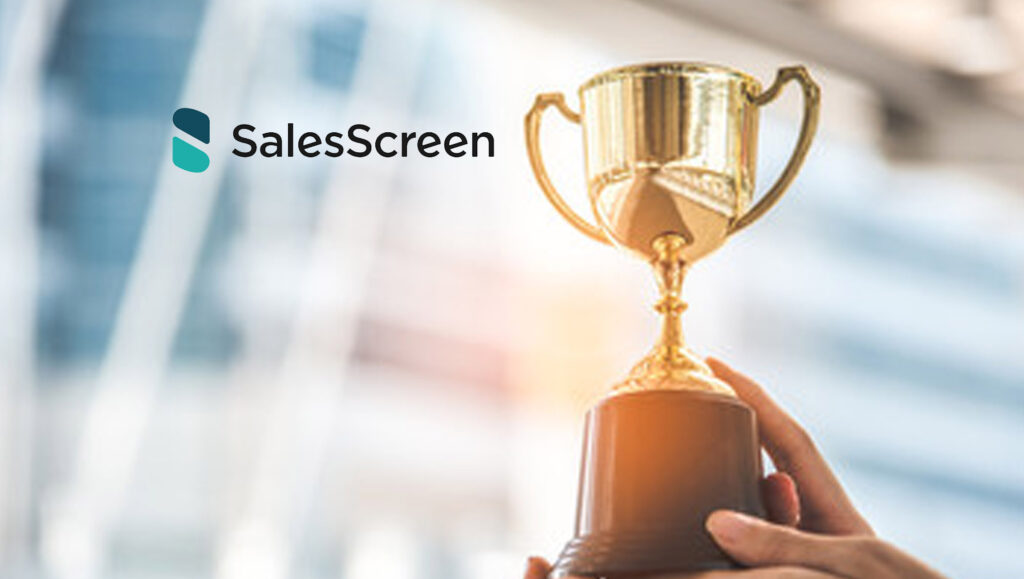 SalesScreen Ranked #1 Sales Gamification Software by G2