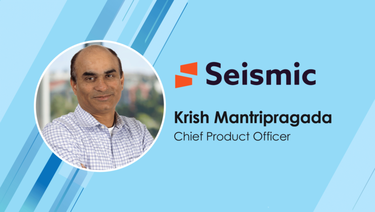 SalesTechStar Interview with Krish Mantripragada, Chief Product Officer at Seismic