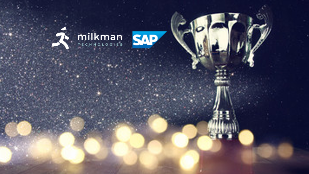 Milkman Technologies Solution Wins SAP Innovation Award