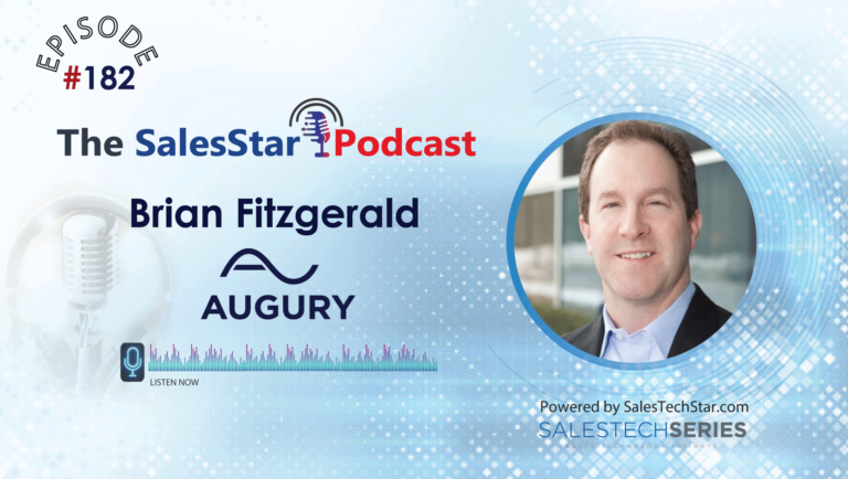 Episode 182: Improving Technology Sales Renewal Processes: with Brian Fitzgerald, Chief Revenue Officer, Augury