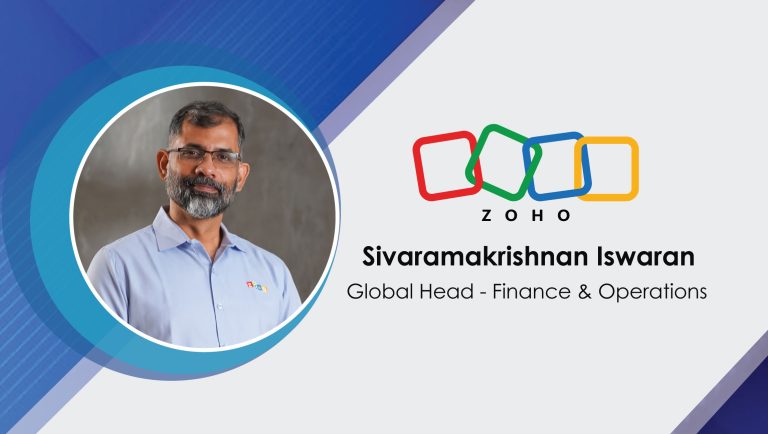 SalesTechStar Interview with Sivaramakrishnan Iswaran, Global Head – Finance & Operations, Zoho Corporation