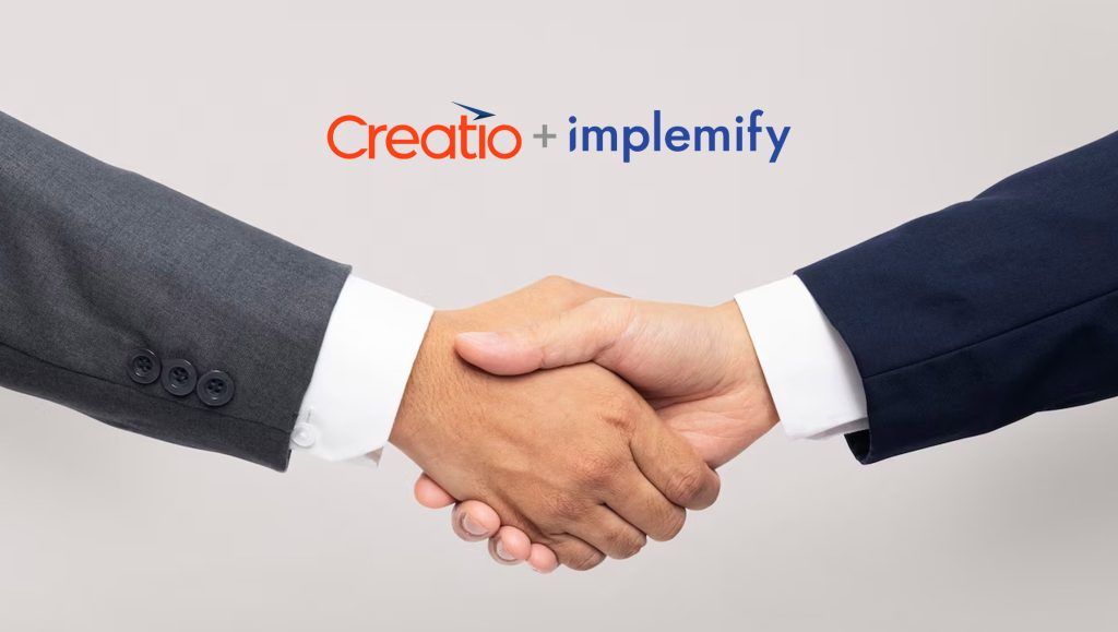 Creatio-Announces-Partnership-with-Implemify-to-Empower-More-Businesses-to-Embrace-Digital-Transformation-with-No-Code