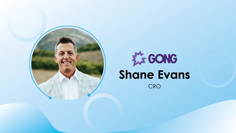 SalesTechStar Interview with Shane Evans, Chief Revenue Officer at Gong