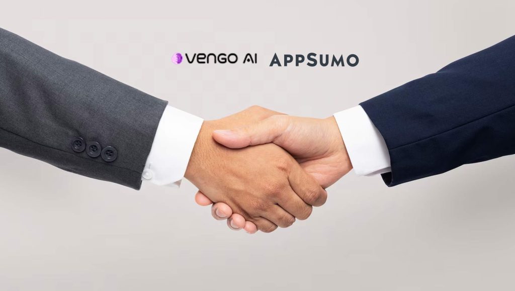 Vengo AI Partners with AppSumo to Launch Game Changing AI Sales Platform to a Global Audience