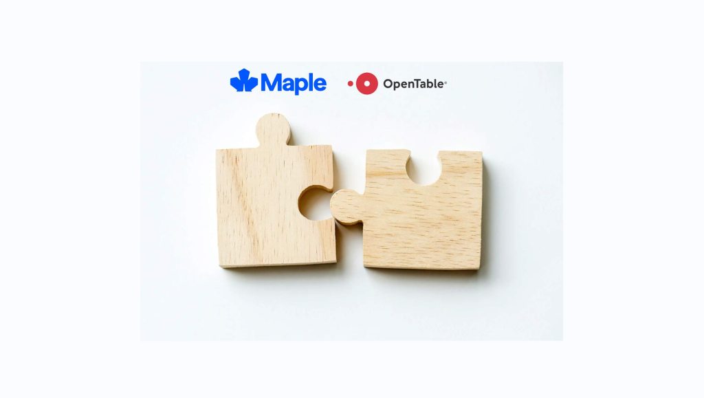 Maple Announces Strategic Integration with OpenTable to Automate Restaurant Phone Reservations
